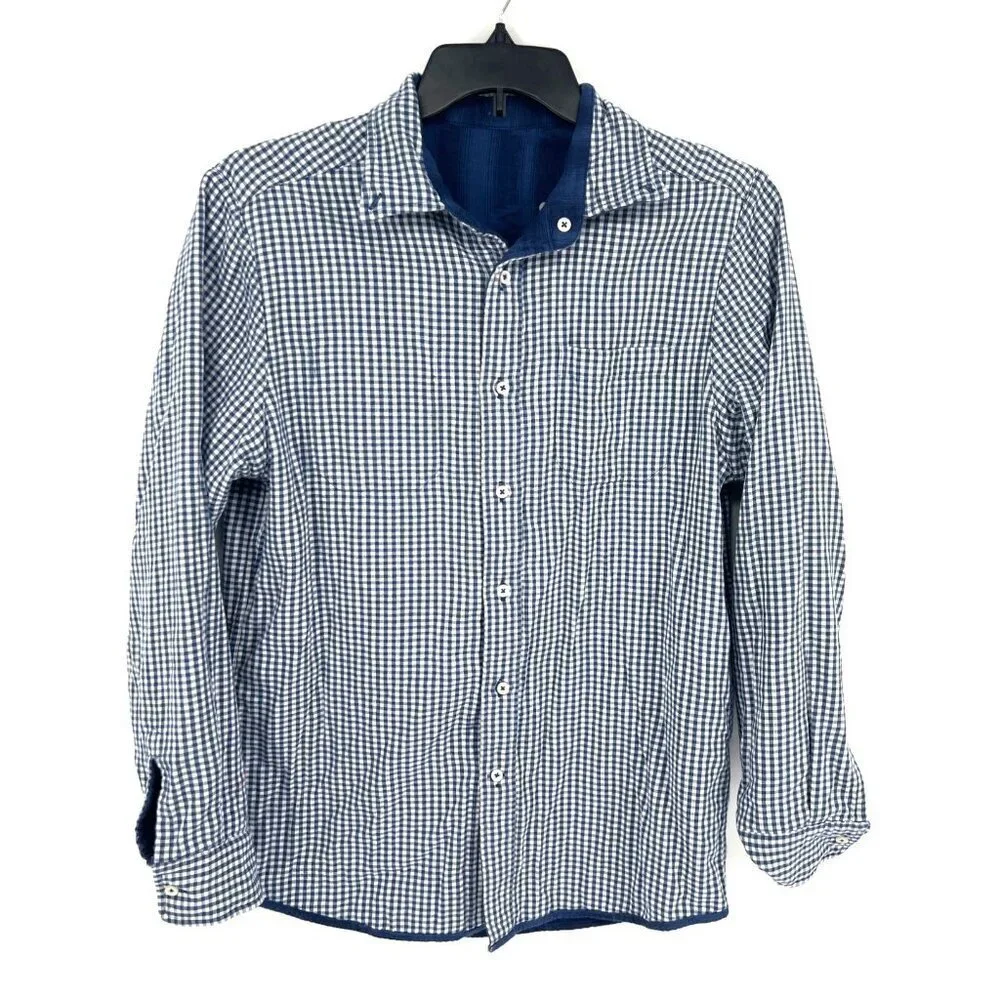 Southern Tide Mens Whispering Pines Reversible Shirt Size Medium Cotton